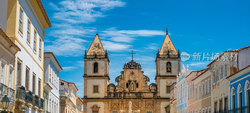 圣弗朗西斯教堂(Igreja et convto de SÃ o Francisco)，巴西巴伊亚州萨尔瓦多联合国教科文组织世界遗产历史中心的一部分